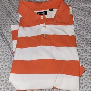 Ashworth polo style button up shirt XL
